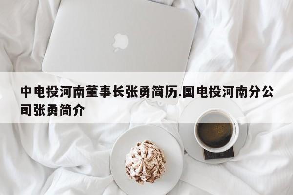 中电投河南董事长张勇简历.国电投河南分公司张勇简介